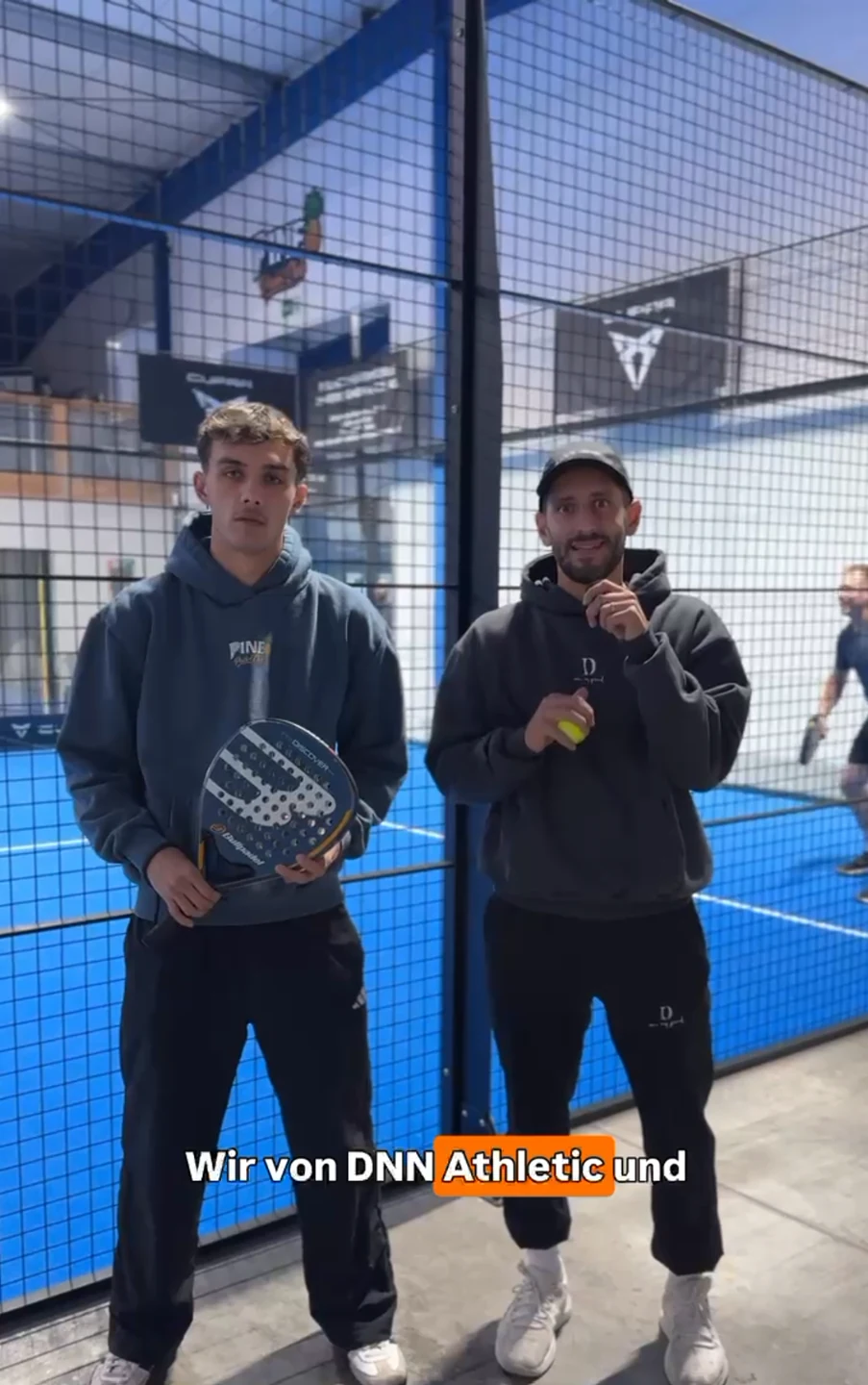 Running Community Event mit DNN Athletic auf unseren Padel Courts